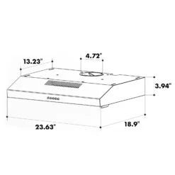[Wiederverpackt] Contempo Unterbau-Dunstabzugshaube -Klarstein 10033470 uk 0009 logo