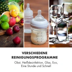 [Wiederverpackt] Amazonia Mini-Geschirrspülmaschine -Klarstein 10033480 de 0005 logo