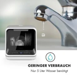 [Wiederverpackt] Amazonia Mini-Geschirrspülmaschine -Klarstein 10033480 de 0006 logo