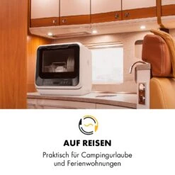 [Wiederverpackt] Amazonia Mini-Geschirrspülmaschine -Klarstein 10033480 de 0009 logo