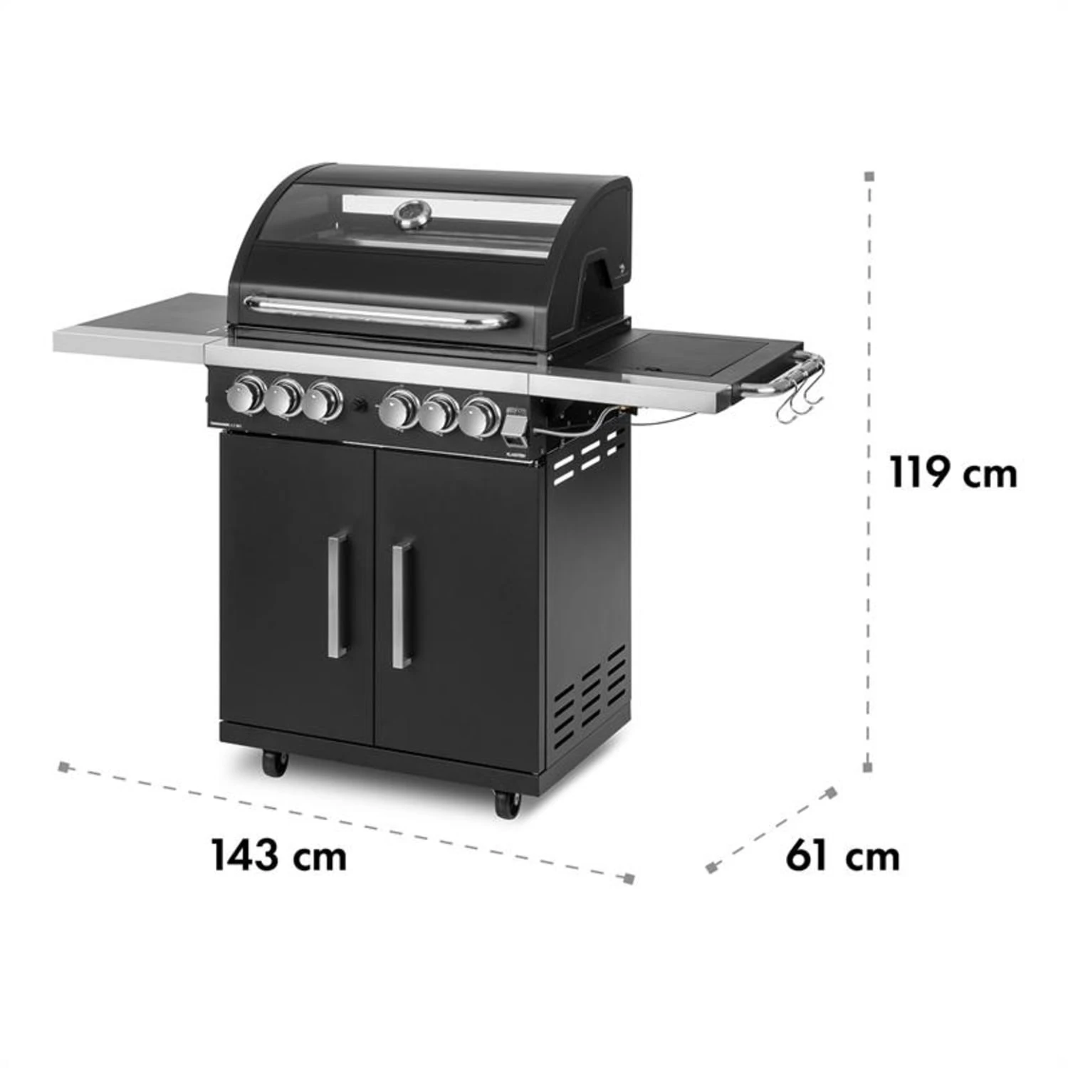 [Gebraucht] Tomahawk 4.2 SBG Gasgrill – Bild 10