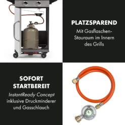 [Wiederverpackt] Gazooka 2.0T Gas BBQ Grill -Klarstein 10033532 de 0005 logo