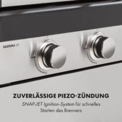 [Wiederverpackt] Gazooka 2.0T Gas BBQ Grill -Klarstein 10033532 de 0008 logo