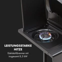 [Wiederverpackt] Hot & Hot Gasgrill 8,5kW Schwarz -Klarstein 10033534 de 0004 logo 2