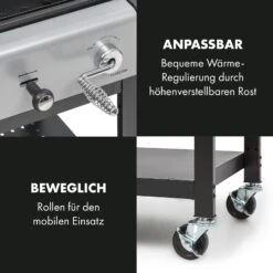 [Wiederverpackt] Hot & Hot Gasgrill 8,5kW Schwarz -Klarstein 10033534 de 0007 logo 2