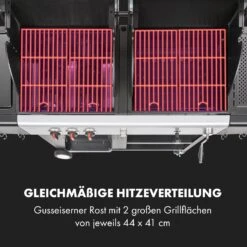 Hot & Hot Gasgrill 8,5kW Schwarz 19 Hot & Hot Gasgrill 8,5kW Schwarz -Klarstein 10033534 de 0008 logo 1