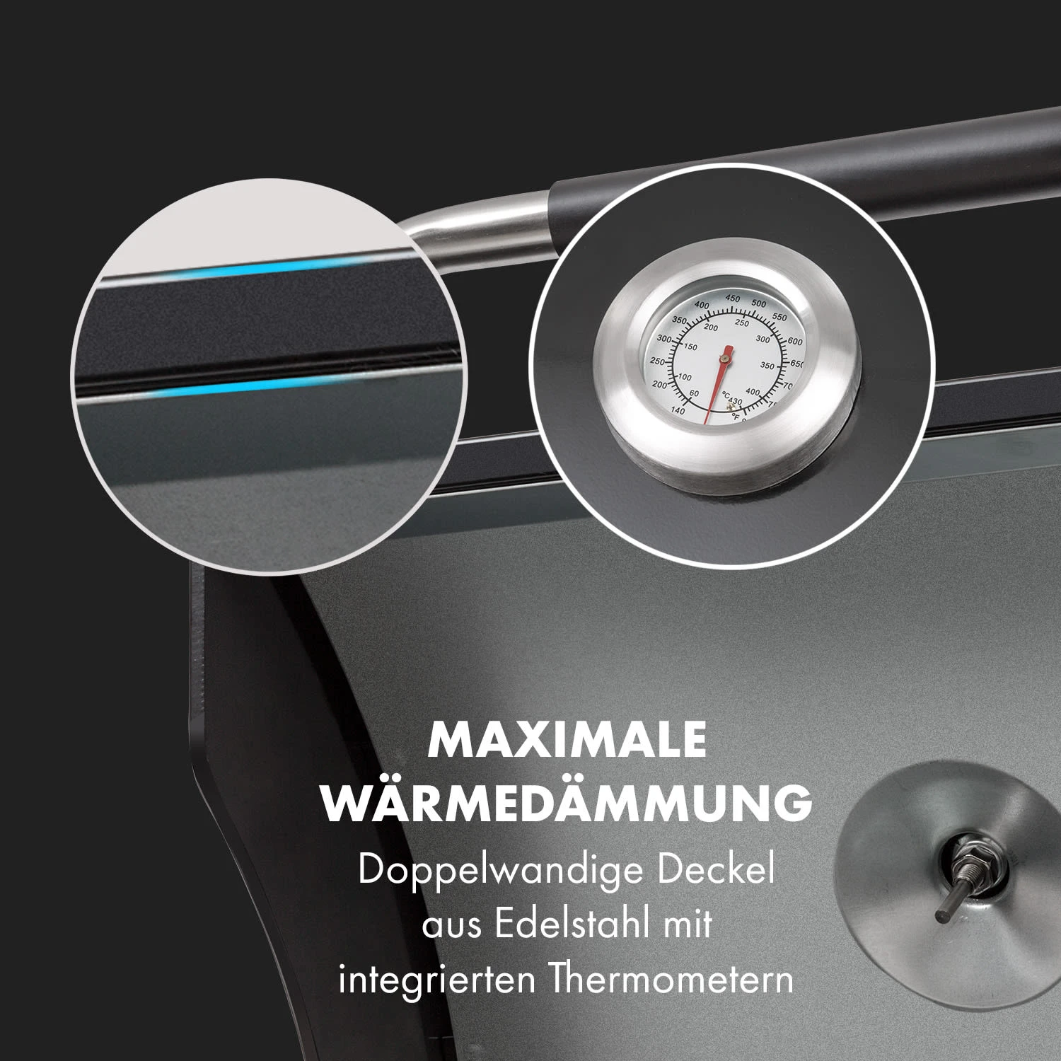 Hot & Hot Gasgrill 8,5kW Schwarz 9 Hot & Hot Gasgrill 8,5kW Schwarz – Bild 9