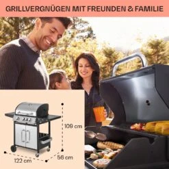 [Wiederverpackt] Tomahawk 3.1 S Gasgrill -Klarstein 10033567 de 0006 usp 2