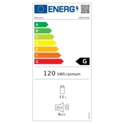 [Gebraucht] Secret Cool Mini-Kühlschrank -Klarstein 10033703 energy label