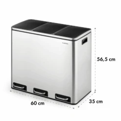 Grandmaster Trash Treteimer 11 Grandmaster Trash Treteimer -Klarstein 10033726 yy 0006 logo Klarstein Grandmaster Trash Treteimer 54l