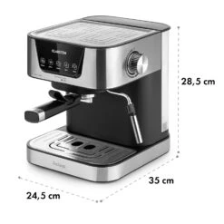 Arabica Espressomaschine -Klarstein 10033729 yy 0011 dimensions