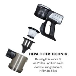 Clean Butler 4G Silent Akku-Staubsauger -Klarstein 10033762 de 0006 usp