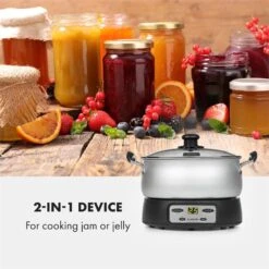 Jam Session Marmeladen- Und Geleekocher -Klarstein 10034109 yy 0003 logo Klarstein Jam Session Marmeladen und Geleekocher