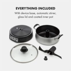 Jam Session Marmeladen- Und Geleekocher -Klarstein 10034109 yy 0008 logo Klarstein Jam Session Marmeladen und Geleekocher