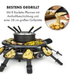 [Gebraucht] Fonduelette Raclette Und Fondue -Klarstein 10034138 de 0003 logo