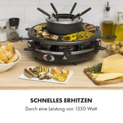 [Gebraucht] Fonduelette Raclette Und Fondue -Klarstein 10034138 de 0005 logo