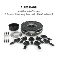 [Gebraucht] Fonduelette Raclette Und Fondue -Klarstein 10034138 de 0006 logo