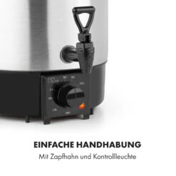 [Gebraucht] Biggie Eco Einkochautomat & Getränkespender -Klarstein 10034147 de 0006 logo