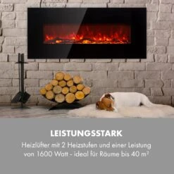 [Wiederverpackt] Lausanne Long Elektrokamin -Klarstein 10034251 de 0006 logo