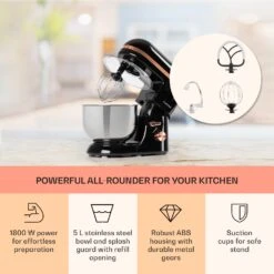 [Wiederverpackt] Bella Elegance Küchenmaschine -Klarstein 10034363 uk 0003 usp