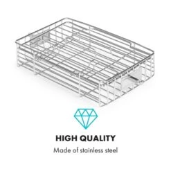 AeroVital Cube Chef Heißluftfritteuse Steak-Käfig -Klarstein 10034408 yy 0004 logo Klarstein AeroVital Cube Chef Steak Kaefig