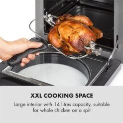 [Wiederverpackt] AeroVital Easy Touch Heißluftfritteuse -Klarstein 10034451 yy 0004 logo Klarstein AeroVital easy touch Heissluftfritteuse