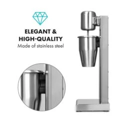 [Gebraucht] Kraftpaket Milchshake-Mixer -Klarstein 10034456 yy 0007 logo Klarstein Kraftpaket Pro Milchshake Mixer 80W 1