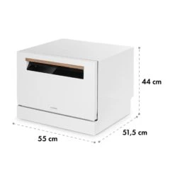 Lagoona Geschirrspülmaschine -Klarstein 10034631 yy 0011 logo Klarstein Lagoona Geschirrspuelmaschine weiss