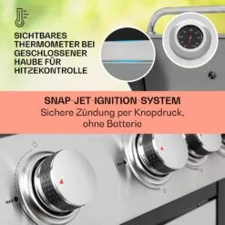 Tomahawk Gasgrill -Klarstein 10034710 de 0004 usp