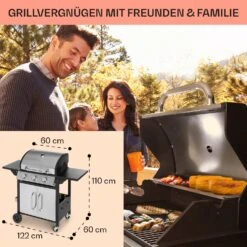 [Gebraucht] Tomahawk Gasgrill -Klarstein 10034711 de 0006 usp