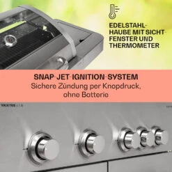 [Wiederverpackt] Valkyrie Gasgrill -Klarstein 10034715 de 0004 usp 1