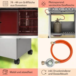 Valkyrie Gasgrill 12 Valkyrie Gasgrill -Klarstein 10034715 de 0005 usp