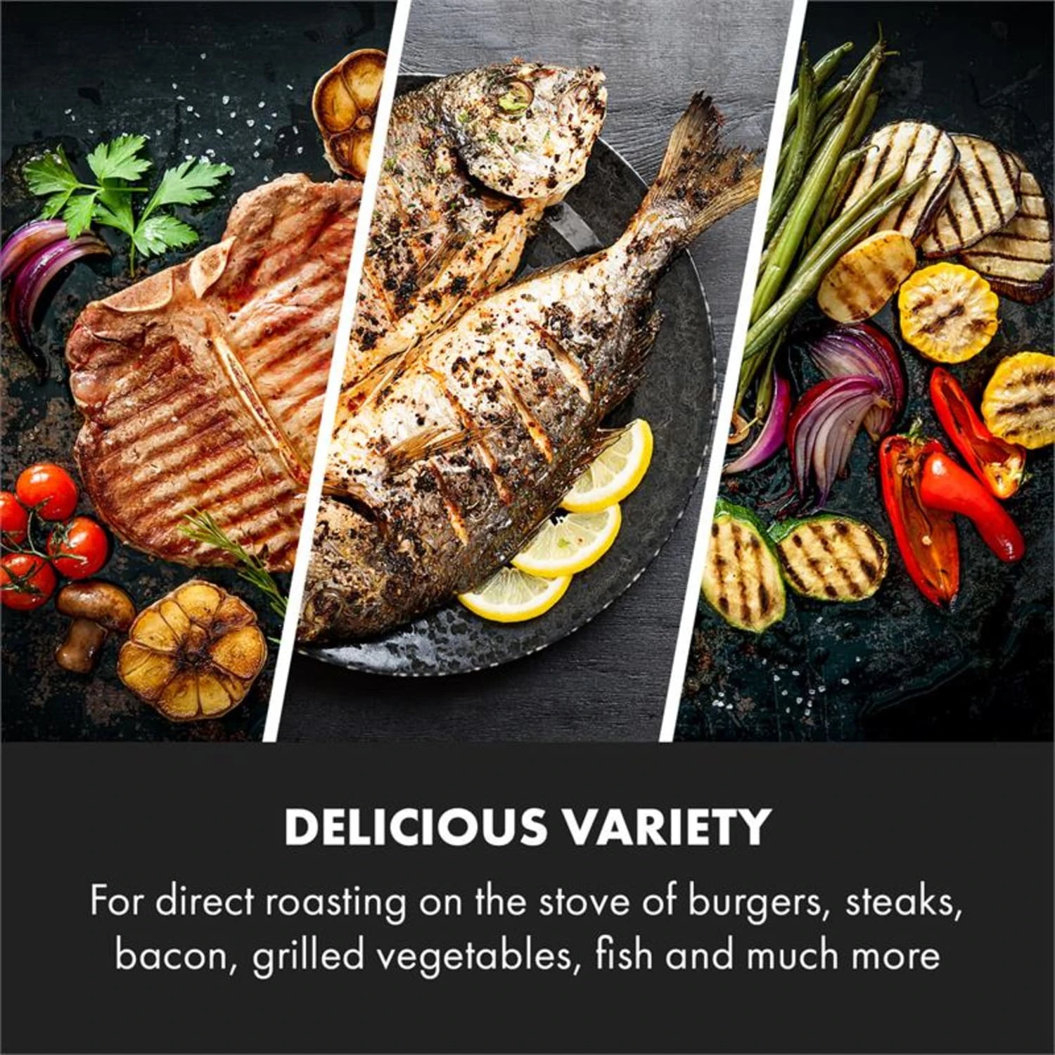 Delicatessa Grill Pan Grillplatte 3 Delicatessa Grill Pan Grillplatte – Bild 3