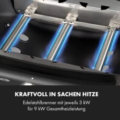 [Wiederverpackt] Vanquish Gasgrill -Klarstein 10034805 de 0004 logo 2