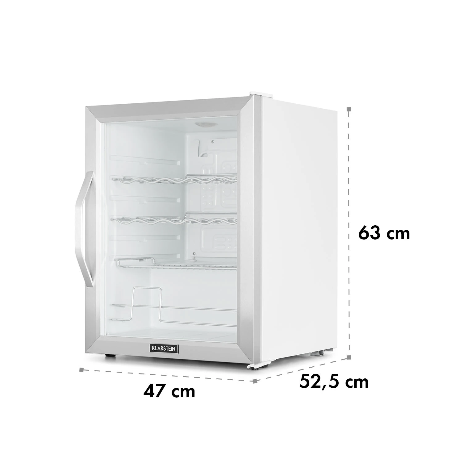 Beersafe XL Crystal White Getränkekühlschrank Mit Glastür 60 Liter 9 Beersafe XL Crystal White Getränkekühlschrank Mit Glastür 60 Liter – Bild 9