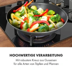 [Wiederverpackt] Goldflame 4 Gaskochfeld -Klarstein 10034972 de 0007 logo