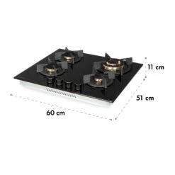 [Gebraucht] Goldflame 4 Gaskochfeld -Klarstein 10034972 yy 0010 logo Klarstein Goldflame 4 Gaskochfeld 4 flammig 1