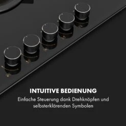 [Wiederverpackt] Goldflame 5 Gaskochfeld -Klarstein 10034973 de 0004 logo