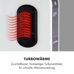[Gebraucht] Baltrum Flow Konvektorheizung -Klarstein 10035034 de 0004 logo