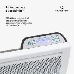 [Wiederverpackt] Hot Spot Slimcurve Double Wave 2-in-1 Konvektorheizung -Klarstein 10035059 de 0005 usp