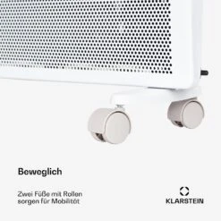 [Wiederverpackt] Hot Spot Slimcurve Double Wave 2-in-1 Konvektorheizung -Klarstein 10035059 de 0006 usp