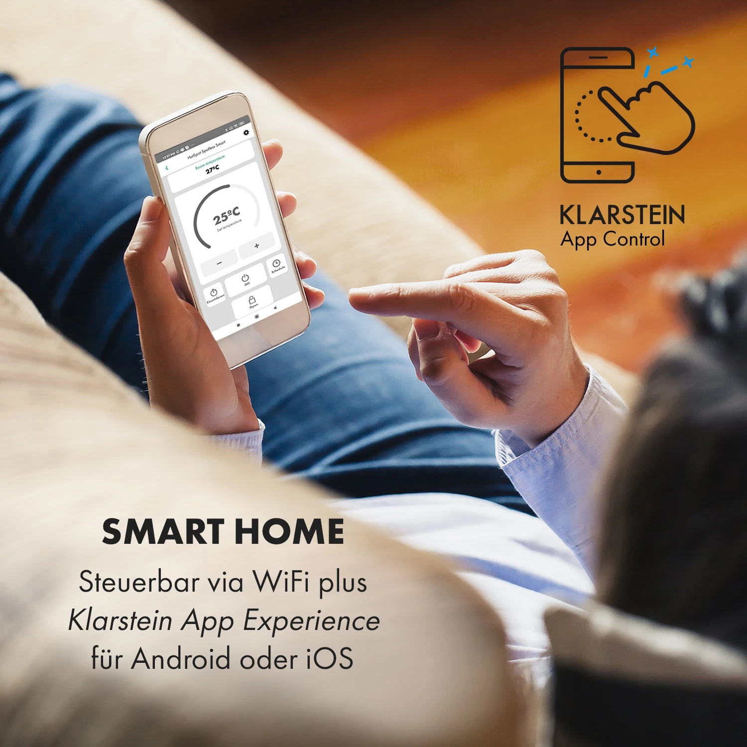 Hot Spot Crystal Reflect Smart Infrarotheizung 2 Hot Spot Crystal Reflect Smart Infrarotheizung – Bild 2