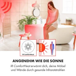 [Gebraucht] Hot Spot Crystal Reflect Smart Infrarotheizung -Klarstein 10035063 de 0004 logo