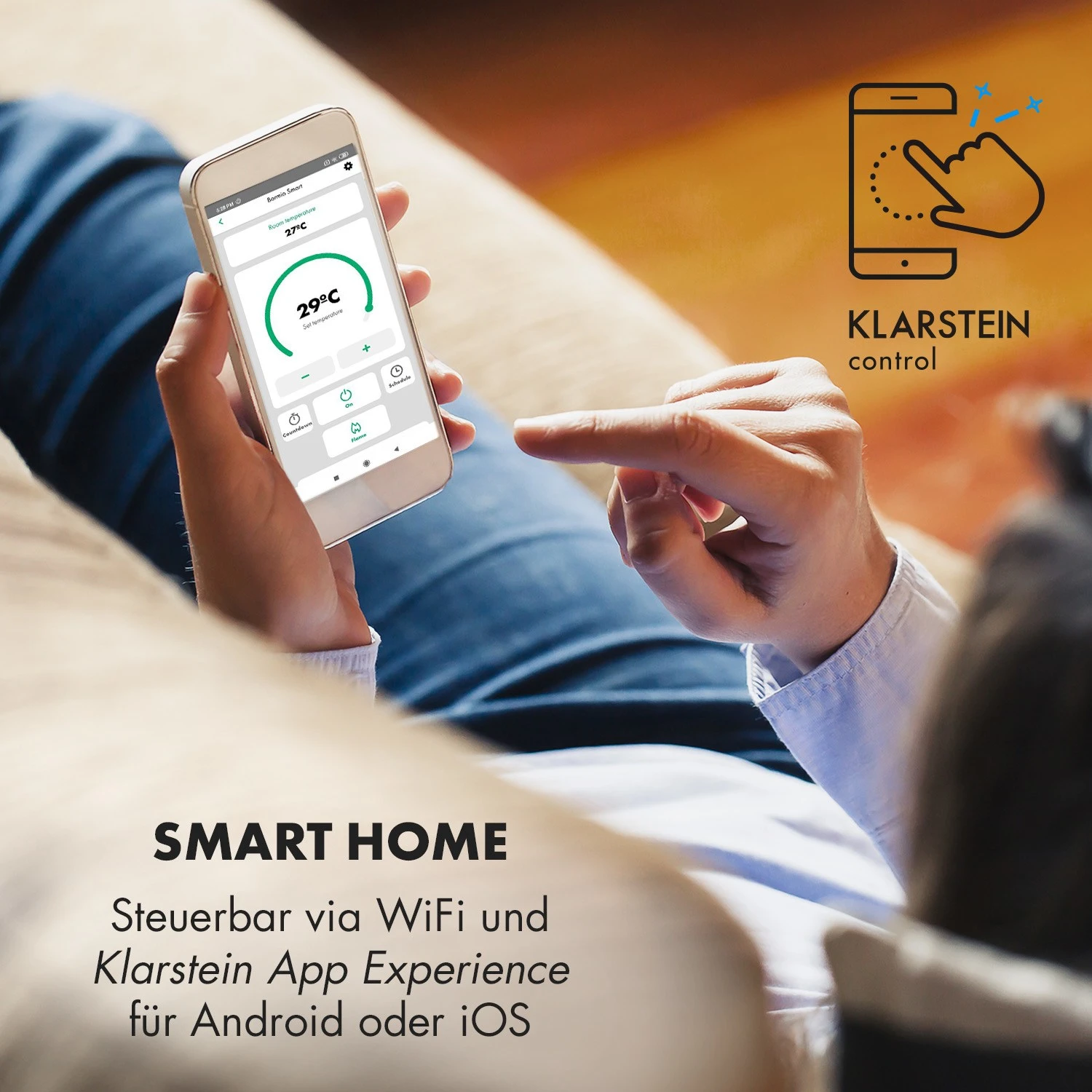 Bormio S Smart Elektrokamin 2 Bormio S Smart Elektrokamin – Bild 2