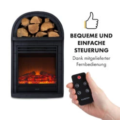 [Wiederverpackt] Mayrhofen Elektrokamin -Klarstein 10035317 de 0005 logo