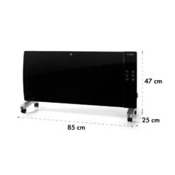 [Wiederverpackt] Lindholm Konvektorheizung -Klarstein 10035363 yy 0009 logo Klarstein Lindholm Konvektionsheizgeraet schwarz