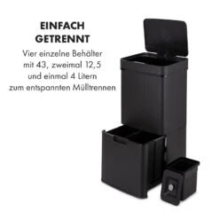 [Wiederverpackt] Royal Trash Sensor-Mülleimer -Klarstein 10035365 de 0003 logo