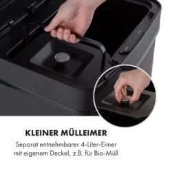 [Wiederverpackt] Royal Trash Sensor-Mülleimer -Klarstein 10035365 de 0004 logo