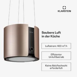 [Wiederverpackt] Skyfall Inselhaube -Klarstein 10035378 de 0003 usp