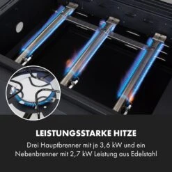 Kingsville Smoker Kombigrill Gas Kohle -Klarstein 10035409 de 0005 logo 1